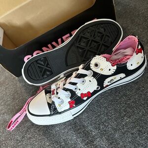 Rare!!! BNIB authentic Hello Kitty Converse sneakers